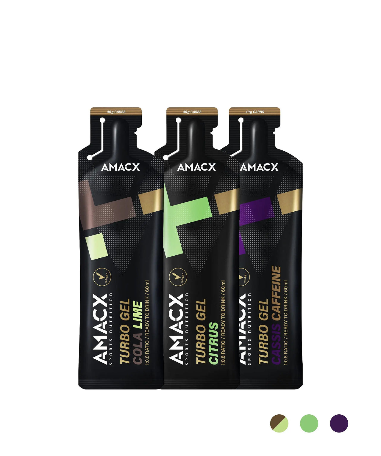 Pack Amacx turbo gel X12