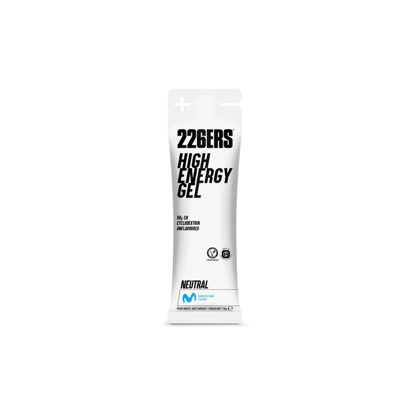 226ERS High Energy Gel 76g – Goût Neutre (Neutral)