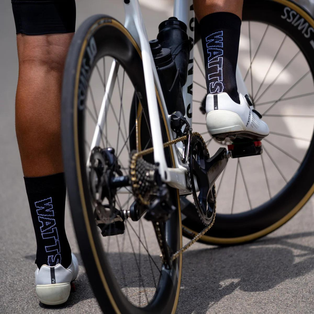 Chaussettes bike SPORCKS WATTS noire