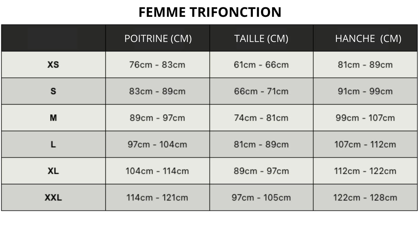 Trifonction longue distance femme HUUB collective