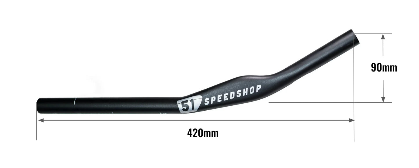 Prolongateurs carbones 51 speedshop REV aero light