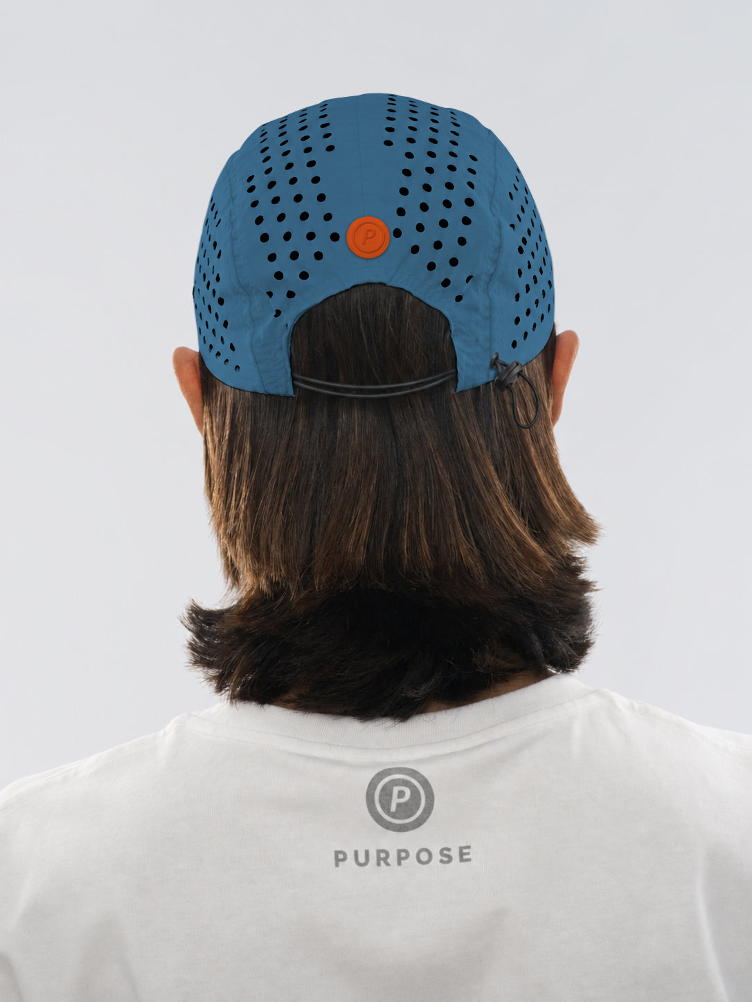 Casquette re:PURPOSE bleu océan – vue 5