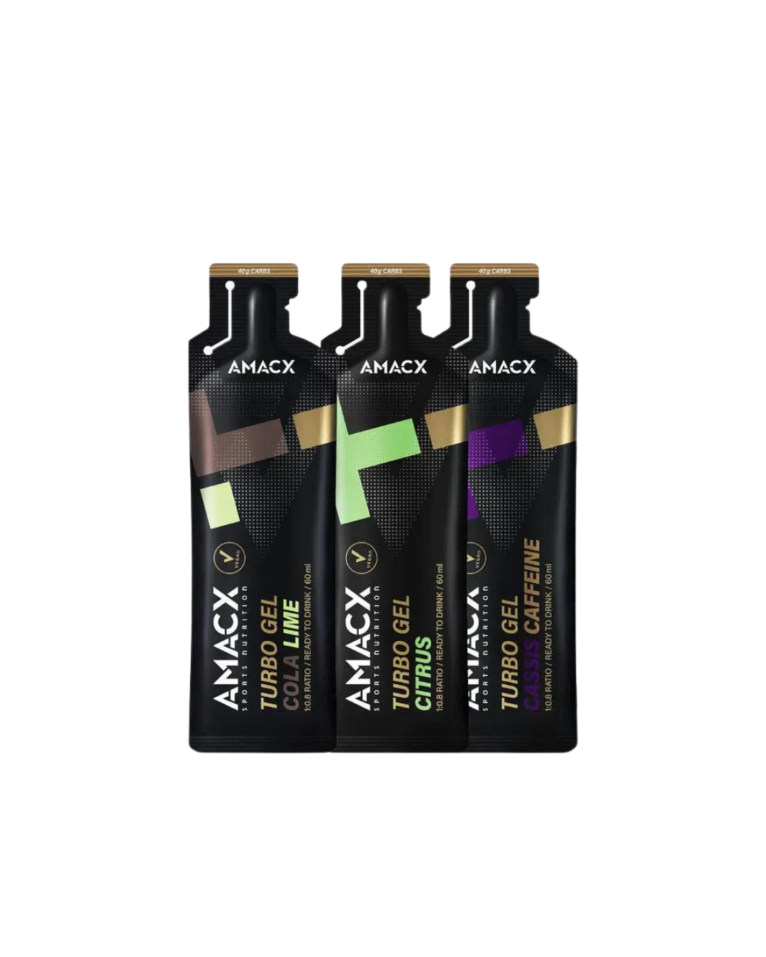 Pack Amacx turbo gel X12