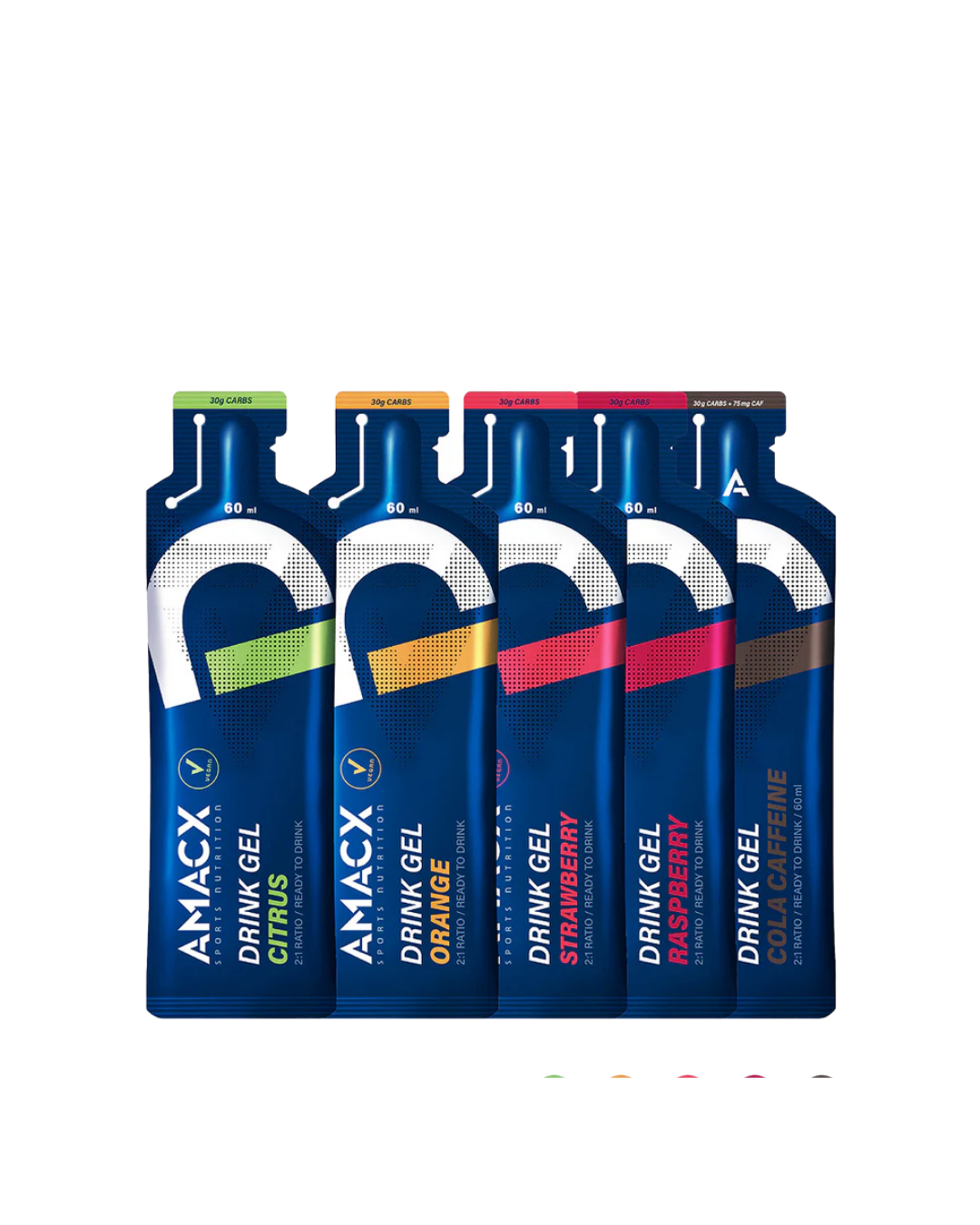 Pack 12 gels DRINK AMACX