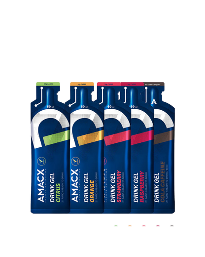 Pack 12 gels DRINK AMACX