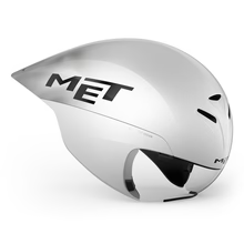 Casque MET done wide body II BLANC