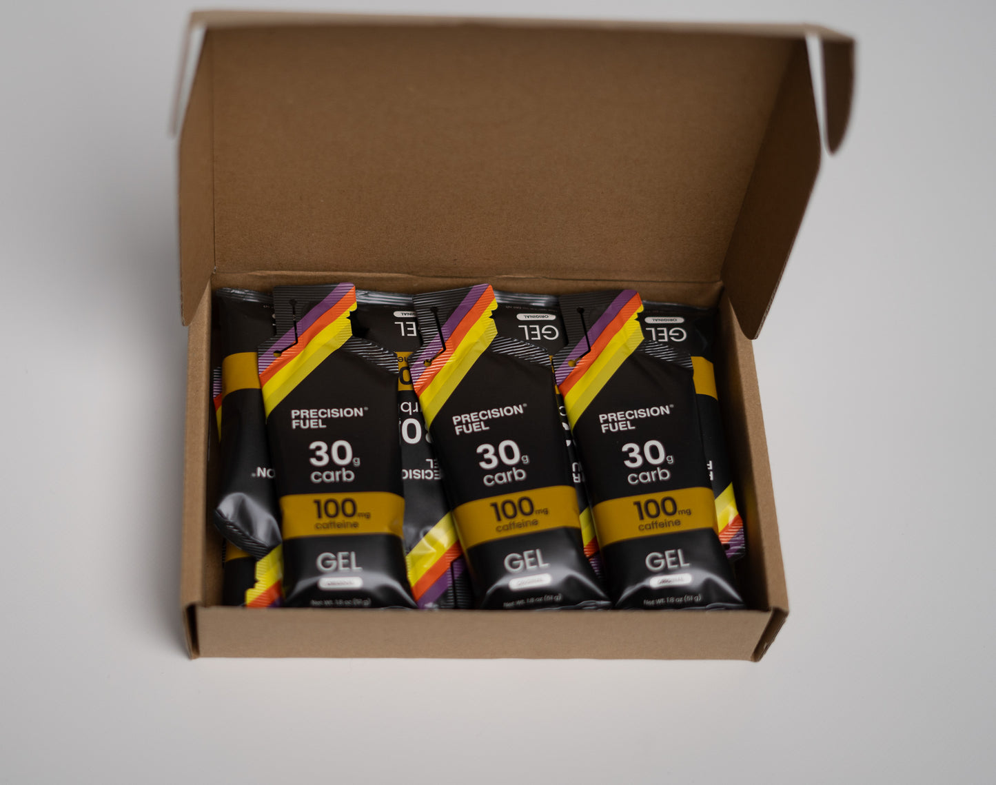 PACK 15 Gels  precision fuel PF30 caféine