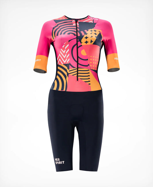 Trifonction longue distance femme HUUB Her spirit patchwork