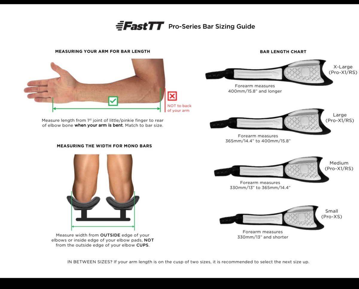 prolongateurs fast tt Pro-RS triathlon bar