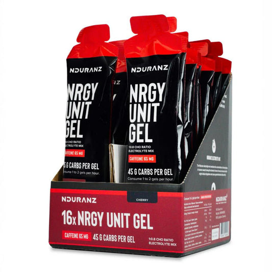 Pack 16 gels caféine NDURANZ