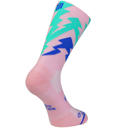 Chaussettes running THUNDER pink