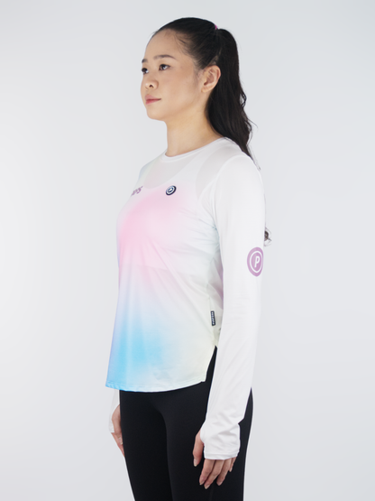 Purpose- T-shirt manche longue femme Hypermesh