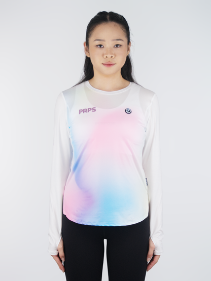 Purpose- T-shirt manche longue femme Hypermesh