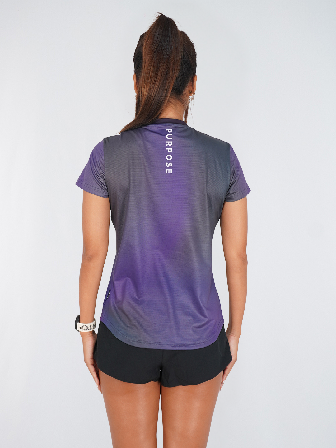 Purpose t-shirt course à pied femme Hypermesh ELITE violet