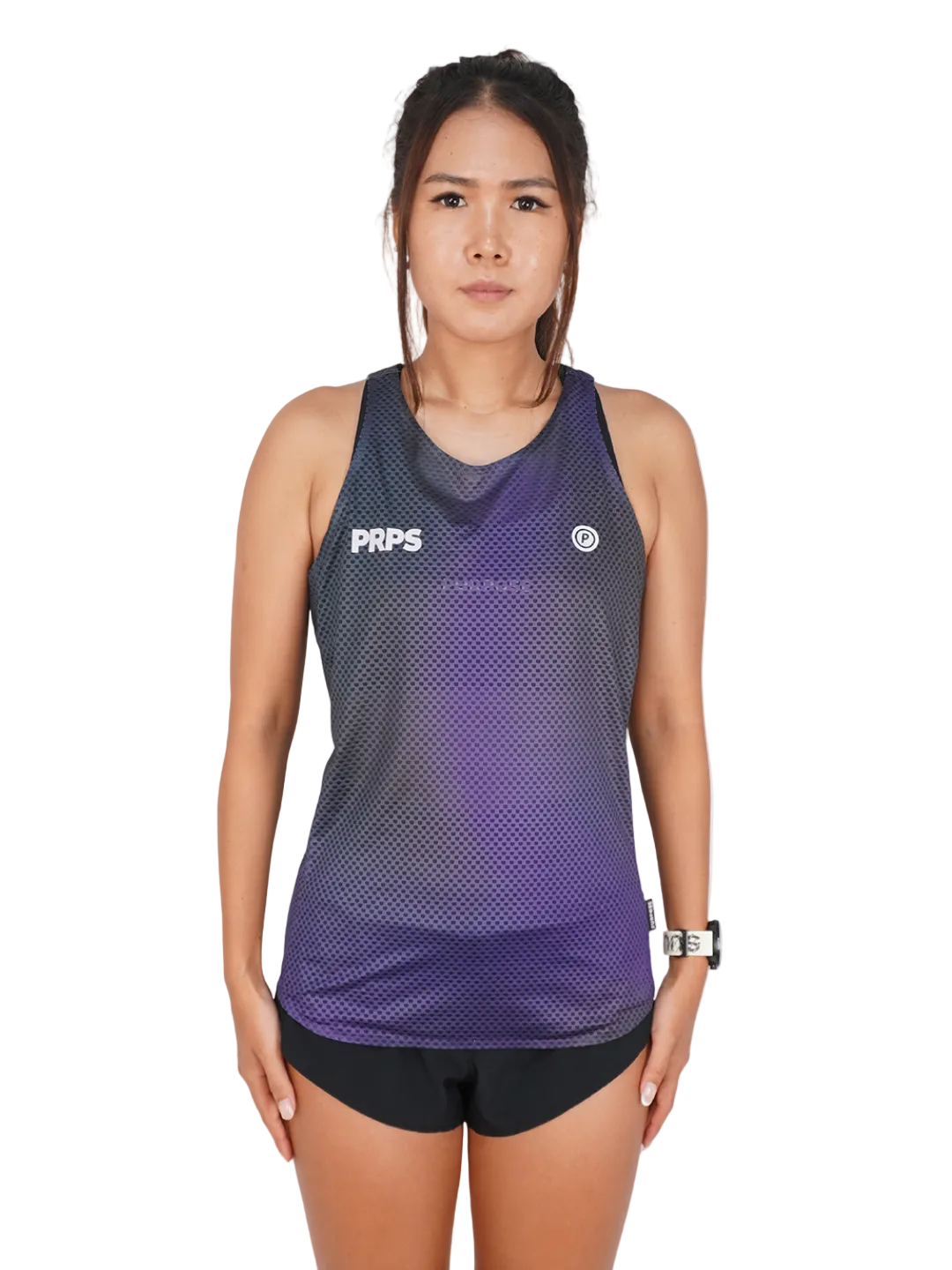 Débardeur de course à pied femme Purpose Borealis  Hypermesh PRO violet