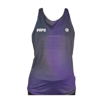 Débardeur running femme Purpose Hypermesh PRO violet – produit seul sur fond blanc