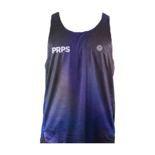 Débardeur running homme Purpose Hypermesh PRO+ violet – produit seul sur fond blanc