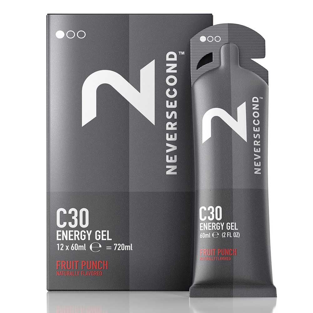 PACK 12 Gels Neversecond C30 multifruit