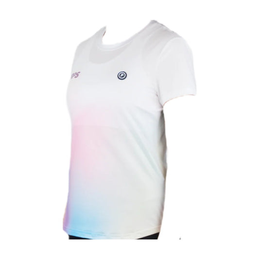 T-shirt running femme Purpose Hypermesh ELITE Unicorn – produit seul sur fond blanc