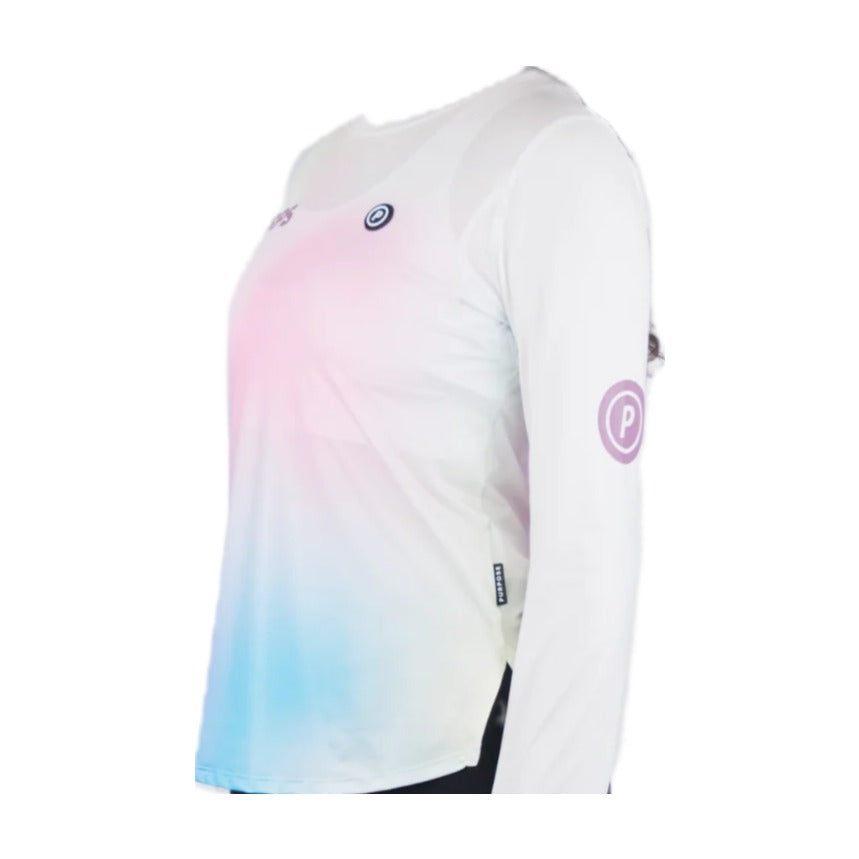 T-shirt running manches longues femme Purpose Hypermesh ELITE Unicorn – produit seul sur fond blanc
